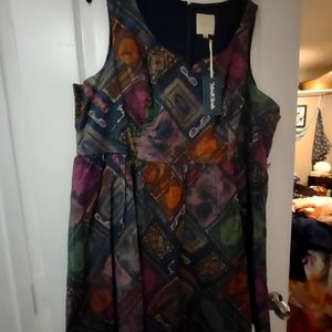 Modcloth 3x Books and Glasses Dress NWT